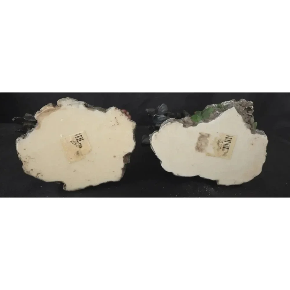 Lot of 5 Resin Roosters